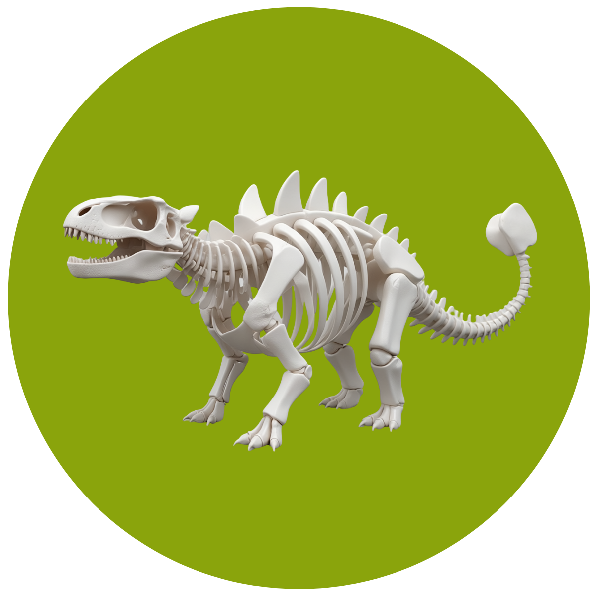 A Skeleton of this dinosaur