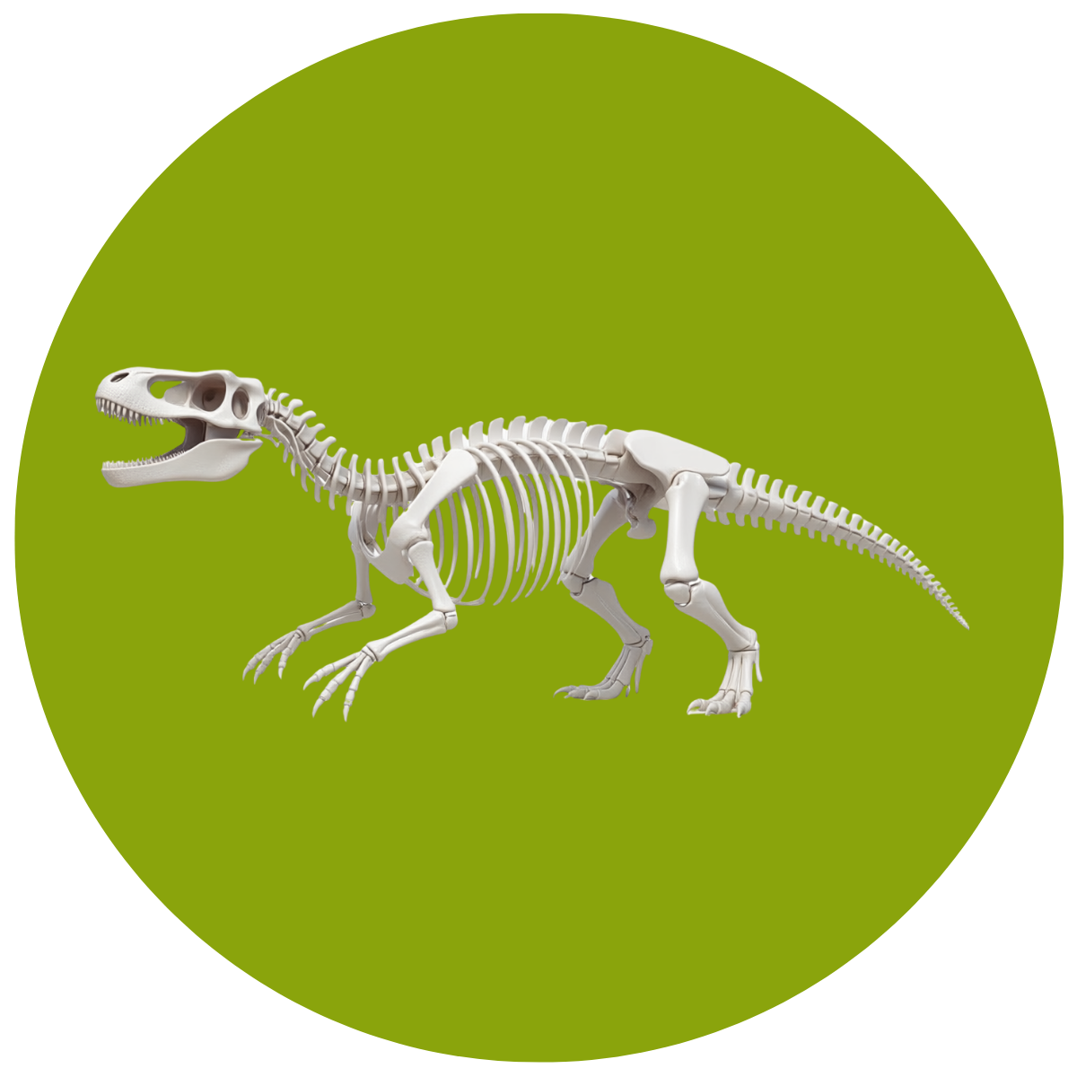 A Skeleton of this dinosaur